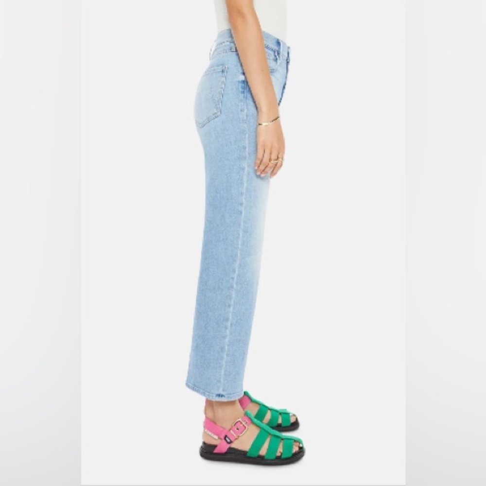 MOTHER The Rambler Ankle Straight Leg Jeans (Look Ma No Hands) - Picture 2 of 14